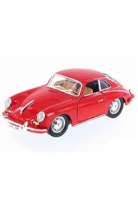 Burago 1:24 1961 Porsche 356 B Coupe Kırmızı