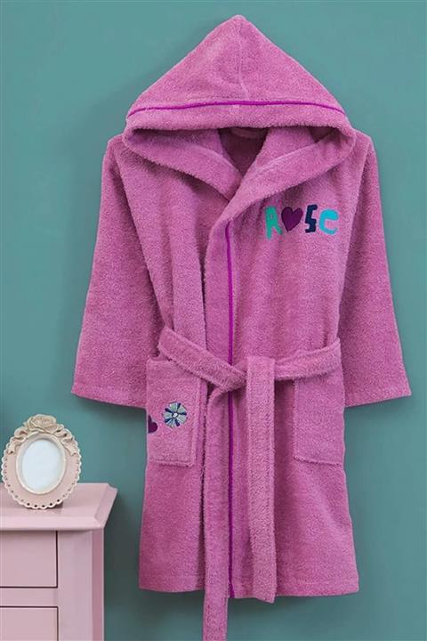 Marie Claire Çocuk Pembe Bornoz-Celıne 3/4 Yaş