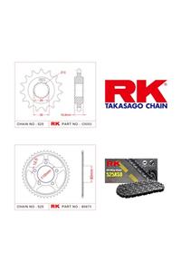 RK Honda Crf 1000 L Afrıca Twın  X-ring Zincir Dişli Set 525 Xso 16/42t(2016-2018)