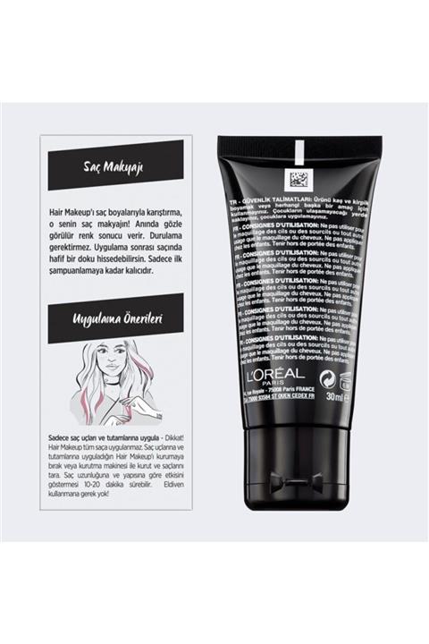 L'Oreal Paris Haır Makeup 1 Gün Kalıcı Tüp Boya Lılac 30 ml