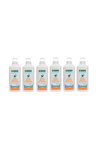 Green Clean Bitkisel Jel Bulaşık Makina Deterjanı 6 Adet