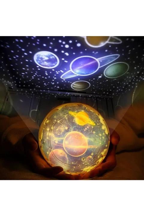 Şeker Ofisi Diamond Projektör Gece Lambası Geğişebilen 5 Farklı Model