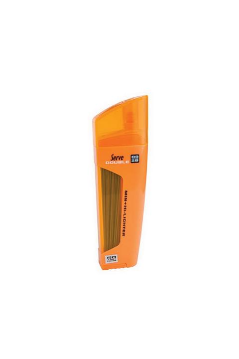 Serve Double 0.9 mm Min + Fosforlu Kalem TURUNCU