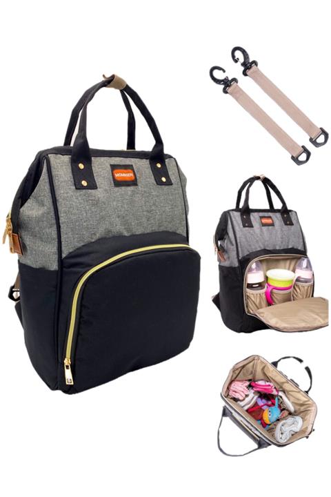 Mommsen Anne Bebek Bakım Çantası Puset Askı Aparatlı Termo Bölmeli