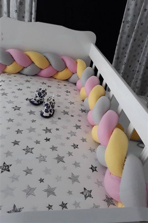 HUZURLUBEBEKLER Örgü Koruyucu Yastık 580 cm