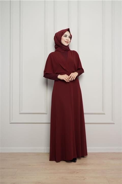 KAMİL KESKİN Omuz Pelerin Abiye