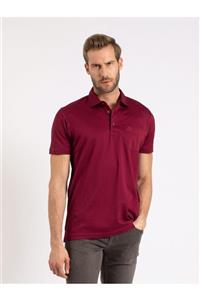 Karaca Erkek Regular Fit Polo Yaka Tişört-bordo