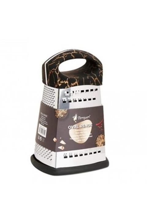 Penguen Mermer Desen Oval Rende Png-1796