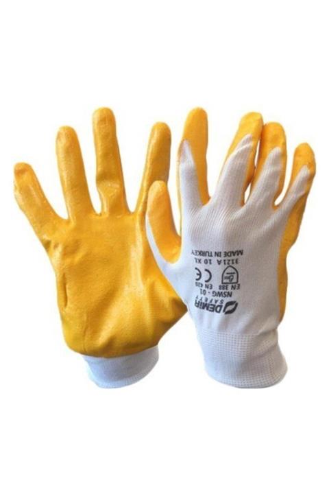 DEMİR SAFETY Demir Nitril Iş Eldiveni No:10 - 12 Adet