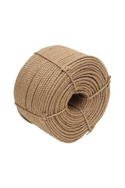 PARTİDEPO Jüt Halat Dekor Ipi 6 Mm 25 Mt