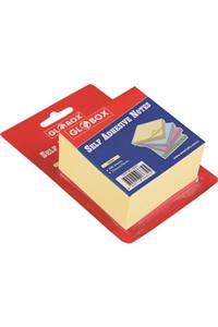 Globox Küp Yapışkanlı Not Kağıdı 75x75mm 400 Yaprak Sarı (6 Lı Paket) 6634