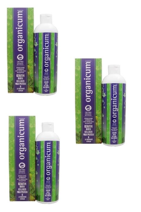 Organicum Yoğun Saç Dökülmelerine Karşı Şampuan 350 ml 3 Adet