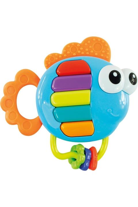 Erbilden Bondigo Piyanolu Balık Diş Kaşıyıcı & Çıngırak Bl1084