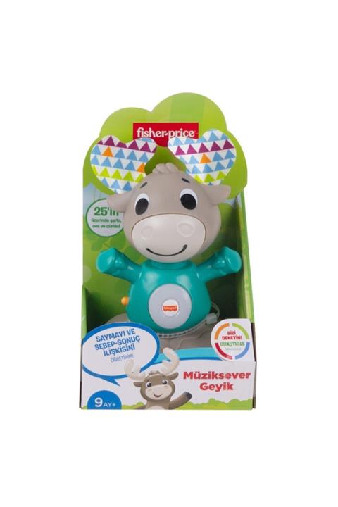 FISHER PRICE Fisher-price Linkimals Müziksever Geyik - Türkçe Versiyon Müzikli Bebek Oyuncağı Gjb18