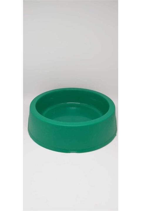 FRIENDLYPLAST Kedi Köpek Mama Ve Su Kabı Yeşil Çap 13 Cm