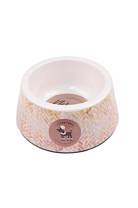 Bobo Kedi Köpek Melamin Mama Ve Su Kabı Bo-3060 350 Ml Kaniş