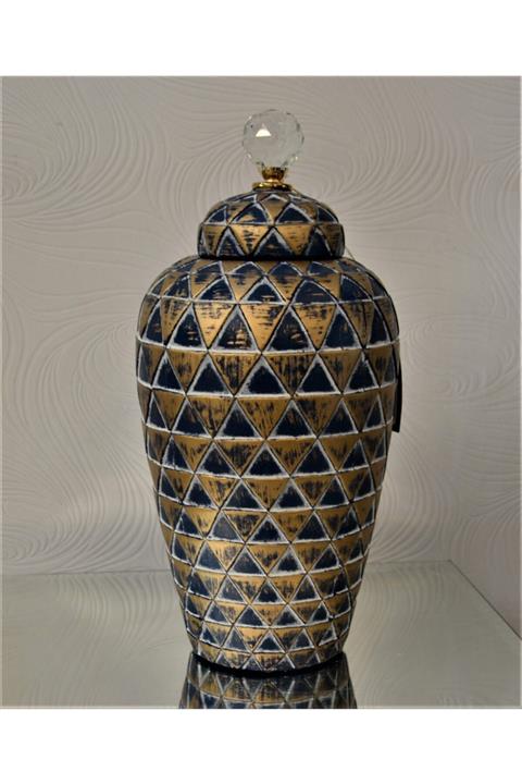 Riva Seramik Dekoratif Vazo Biblo