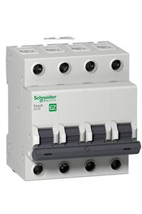 Schneider Electric Easy9 4 Faz 40a 3 Ka C Tıpı N Otomat