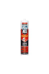 Soudal Beyaz Montaj Yapştırıcı Fix All High Tack 290ml 5 Adet