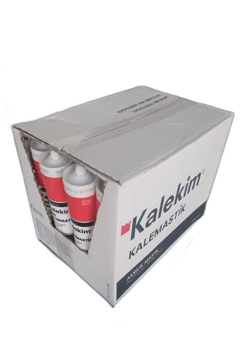 Kalekim Silikon Şeffaf Beyaz 24 Mastik