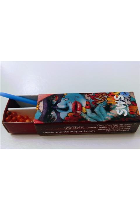 sws Çilek Aromalı mentol topları 40 adet