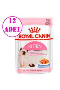 Royal Canin Jelly Kitten Yaş Yavru Kedi Konservesi 85 Gr 12 Adet