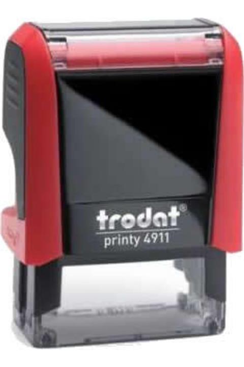 Trodat 4911 Kırmızı Gövde Kırmızı Kaşe