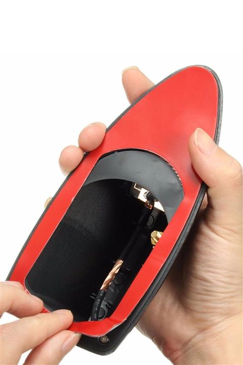 ERSESUAR Fiat Linea Multijet Uyumlu Siyah Renk Köpek Balığı Sırtı Shark Anten Balina Yüzgeç Alıcı