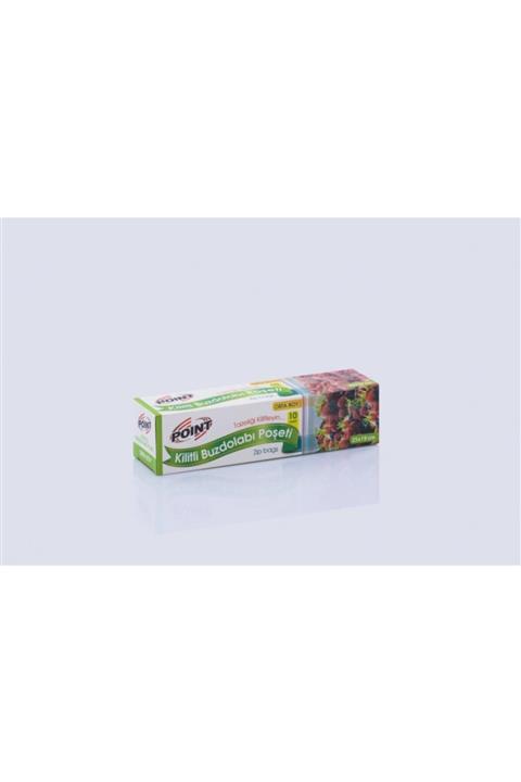 Point Kilitli Buzdolabı Poşeti Orta Boy 25x19