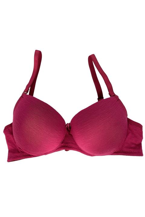 Valensa Bordo Balenli Desteksiz Dolgusuz Sütyen