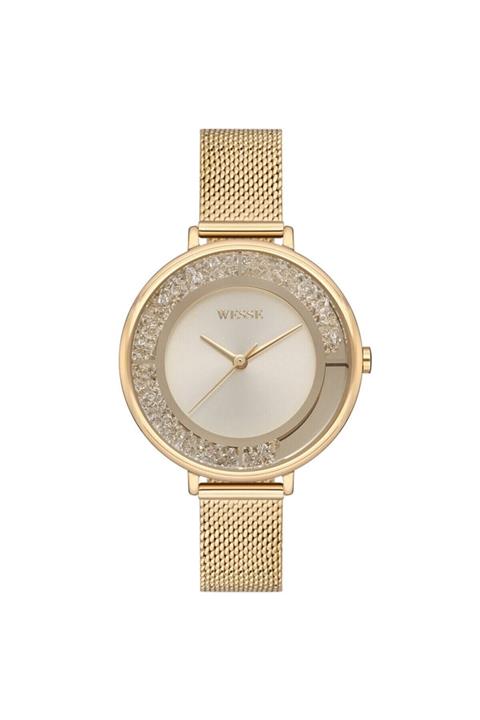 Wesse Kadın Altın Çelik Kol Saati Wwl701102