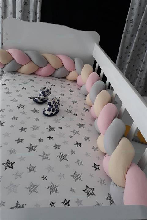 HUZURLUBEBEKLER Düğüm Örgü Yastık 580 cm