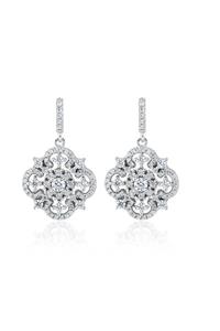 Carat Laboratories Kadın 1,14 Carat Fantezi Küpe CE20824