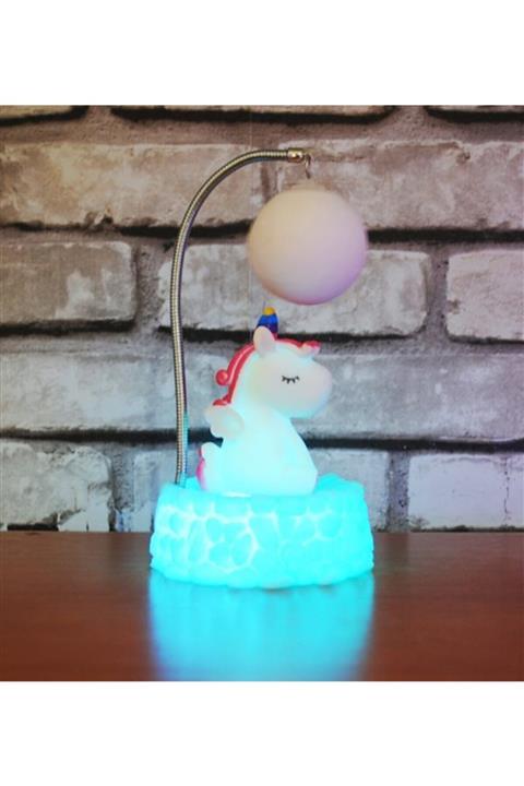 EKOSEFENDİ Unicorn Renk Değiştiren Gece Lambası
