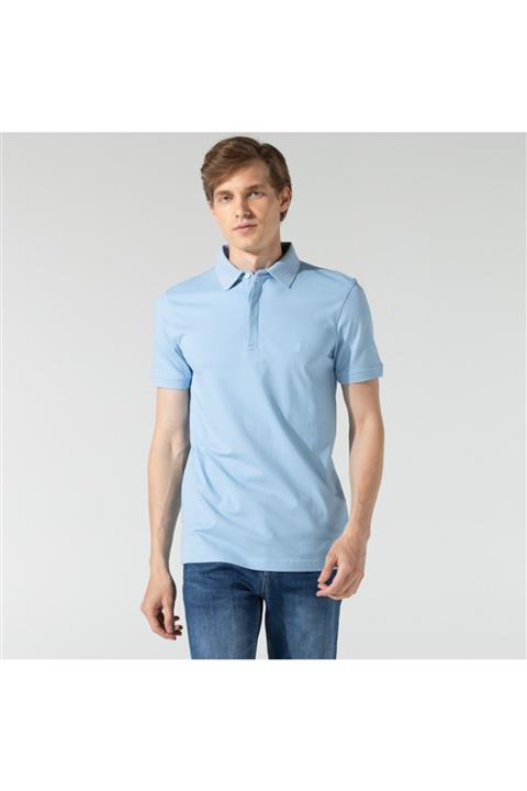 Nautica Nautıca Erkek Mavi Slım Fıt Polo