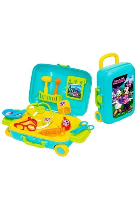 Burnis Toy Yılbaşı Dede Mini Mouse Doktor Seti Bavulum Kampanya