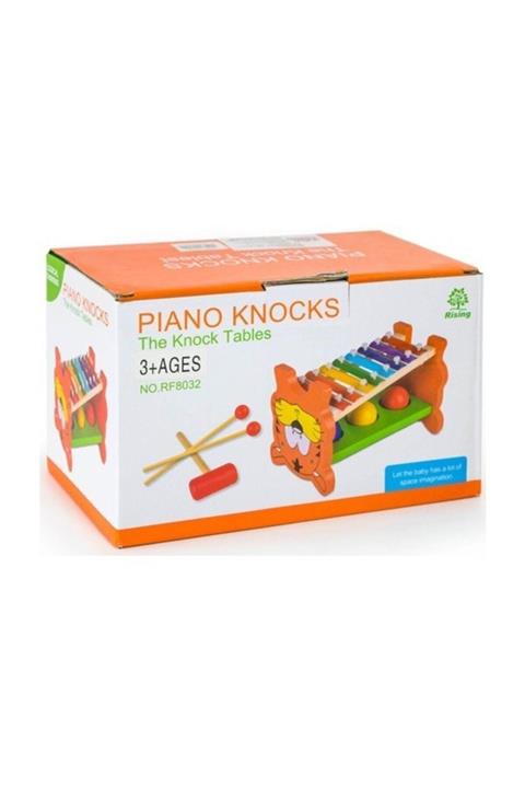 Ercan Oyuncak Child Wood Ahşap Ksilofon Seti