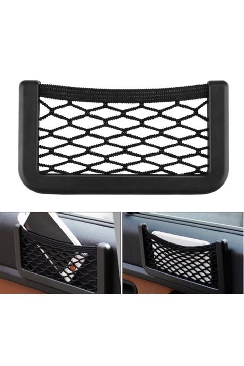 NVZ Navigasyon Telefon Tutucu Torpidoya Yapışan File 15*8 Cm