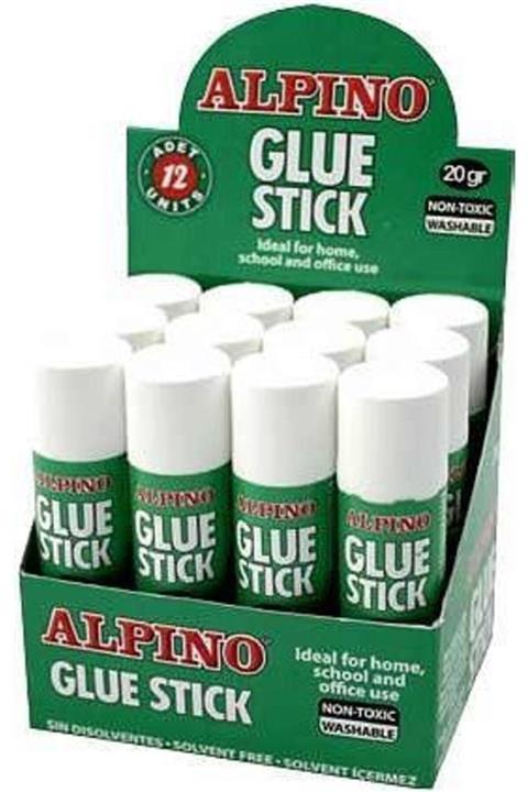 Alpıno Alpino Stick Yapıştırıcı 20 Gram 12'li Kutu Gs-020