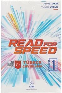 AKIN Publishing Akın Dil Read For Speed Volume 1