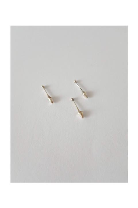 PETEK AKSESUAR Zımba Gümüş 3 Adet Hızma