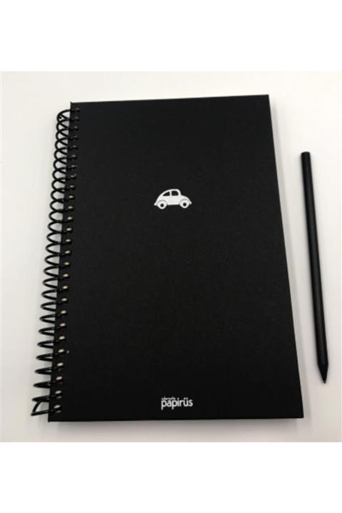 Colornote Papirüs Mini (17x24) Spiralli Sert Kapak Kareli 100 Yaprak