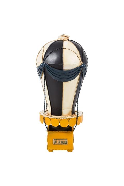 Mudo Concept Sıcak Hava Balonu Biblo Siyah 35x17cm