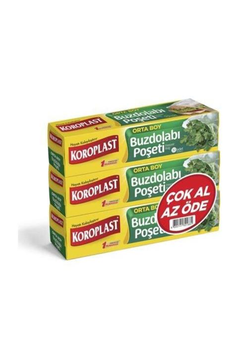 Koroplast Buzdolabı Poşeti Orta Boy 3 X 30 Pcs