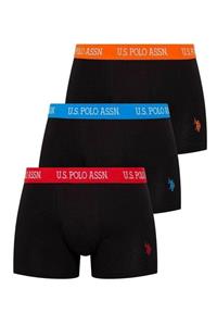 U.S. Polo Assn. Us Polo Assn Erkek Lacivert 3 Lü Boxer Us.01.80253