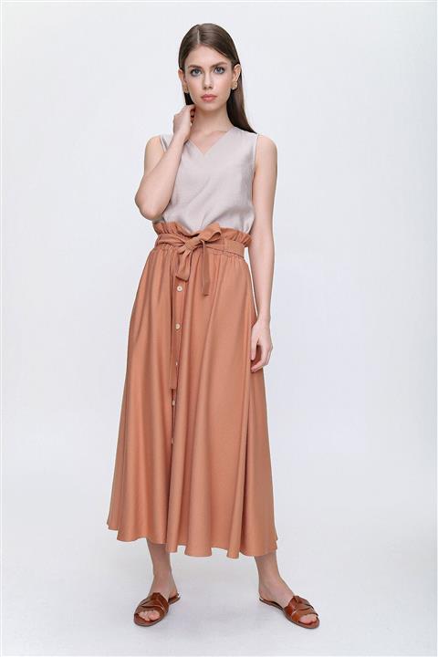 Aker Z11520754 Kadın Tarçın Etek