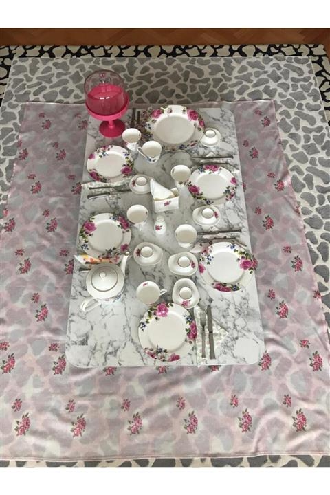 ERZAKDOLAPLARI Mermerdesen Dikdörtgen Yer Sofrası