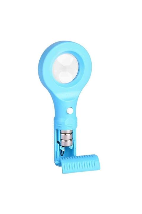 Skygo Mini Işıklı Büyüteç Mercek El Büyüteçi