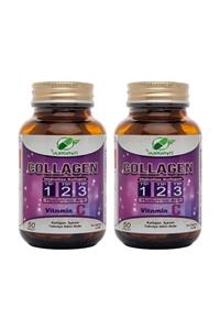 Yurdavit Hidrolize Collagen 900 mg Type (tip) 1-2-3 Hyaluronic Acid Vitamin C 50 Tablet 2 Kutu