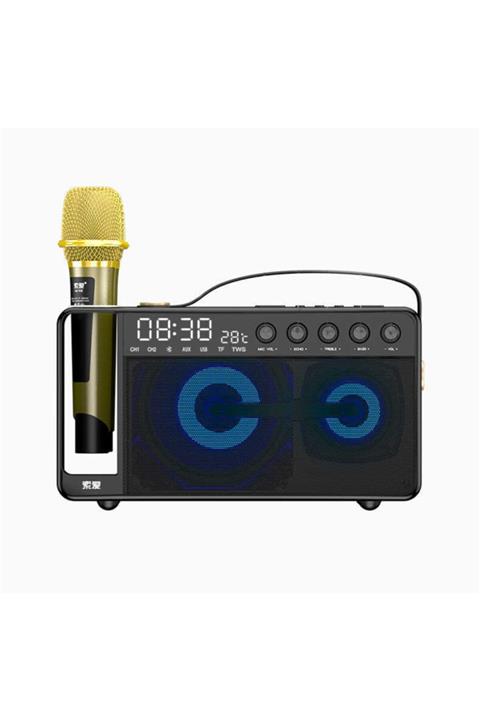FUJİMAX Soaiy K18 Bluetooth Hoparlör Kablosuz Taşınabilir Ses Bombası Extra Bass